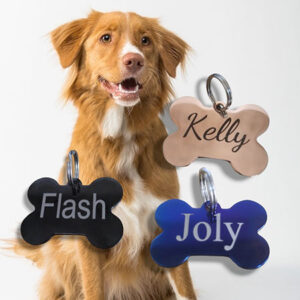 Chapa de Identificação para Animais