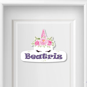 Placas para porta de Quarto de Criança